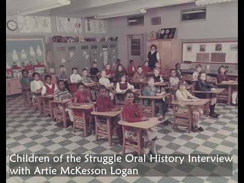Friend of the children and mentee of the mothers, Artie McKesson Logan shares stories from her school-age years during desegregation and under the tutelage of the West Concord Mothers. Artie McKesson Logan was a friend of the children of the Seven Mothers, or West Concord Mothers. In 1963, she was part of the group of children who challenged segregated recreation facilities. The Mothers trained them in nonviolent practices before their actions–as Logan says, “prompting and priming” the children for the dangers and rejection they would encounter.