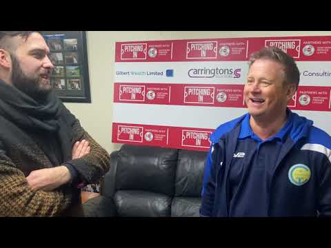 Carlton Town Vs Gelding Miners Welfare | Post Match with Tommy Brookbanks