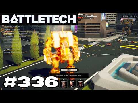 Let's Play BattleTech #336 Heavy Metal - Dull Meat: Heated Urban Defense-Assault Brawl on Victoria