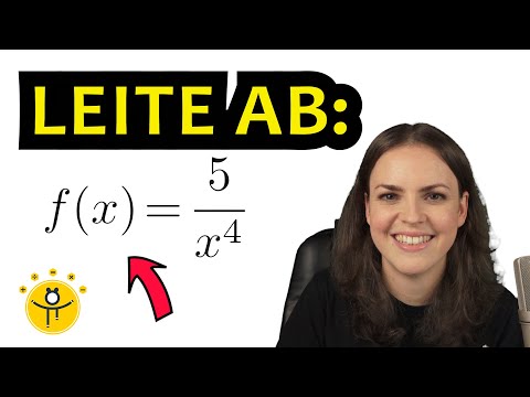 BRÜCHE ABLEITEN mit und ohne Quotientenregel – Bruch Regeln