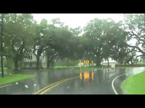 Hurricane Delta Intercept Live - Lousaiana - 10/9/2020 #IRL