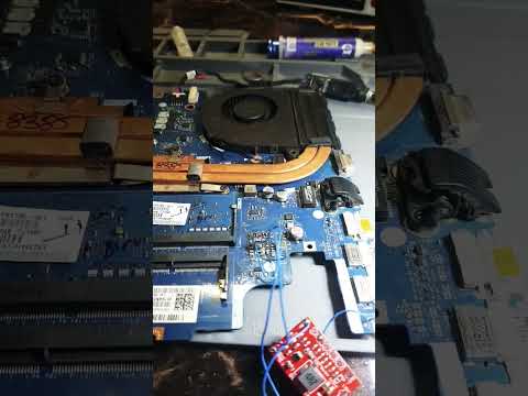How to Find INPUT and OUTPUT OF RTC CRYSTAL X1 or X2 Short Video ENGLISH Laptop Repairing Course