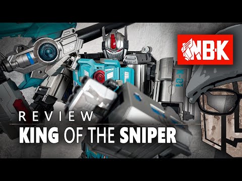 NBK King Of The Sniper Review deutsch (3rd Party Transformers K-SR01 Limited Edition)