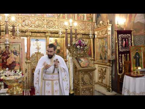 Biserica Sfintii Apostoli - predică la sărbătoarea Schimbarea la Față a Domnului