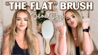 How to Flat Brush BlowDry | Ensemble Hair | Jess Hallock