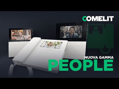 COMELIT - I NUOVI VIDEOCITOFONI PEOPLE