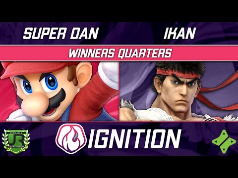 Super Dan (Mario) vs Ikan (Ryu) - Ignition 312 WINNERS QUARTERS
