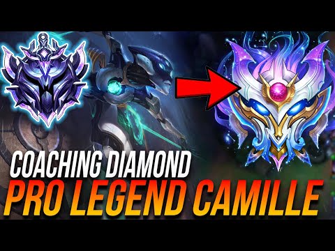 WILD RIFT LEGEND CAMILLE PLAYER COACHING DIAMOND VIEWER - BEST CAMILLE TIPS TO BECOME A PRO