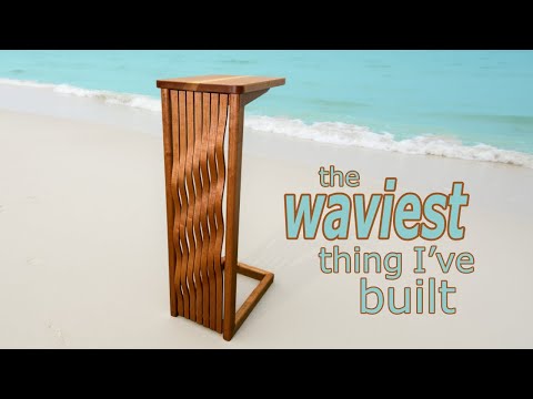 C table inspired by the sea