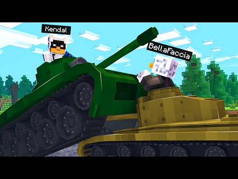 GIOCHIAMO CON I CARRI ARMATI SU MINECRAFT ITA