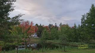 Time-lapse video - October sky.