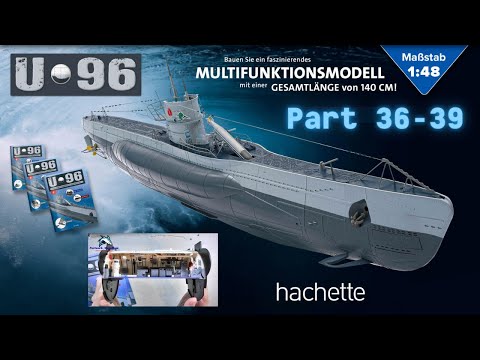 Hachette U-Boot U 96 (Metall) Part 36 - 39 - Weiterbau der Zentrale (Zusammenfassung)