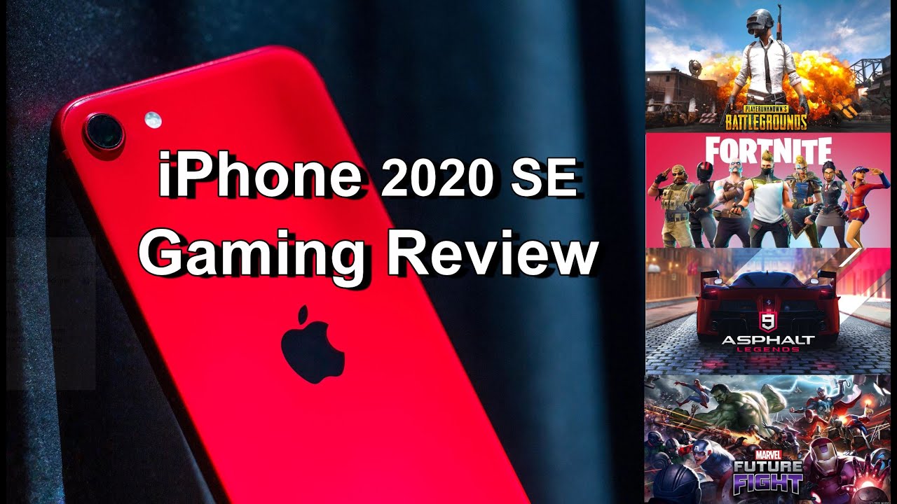 iPhone SE 2020 Gaming Review | PUBG, Fortnite, Asphalt9, MFF