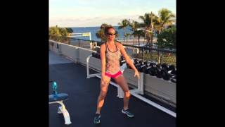 Emily Skye - Get those legs burning with these plyo squats