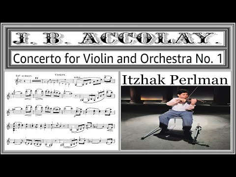 Accolay, Jean Baptiste violin concerto no. 1 for violin and orchestra [Violin Part]