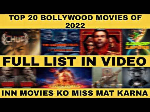Top 20 Bollywood Movies Of 2022 | Inn Bollywood Movies Ko Miss Mat Karna |Best Bollywood Movies 2022
