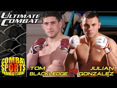 Tom Blackledge (UFC Veteran) vs Julian Gonzalez - MMA FULL FIGHT - Ultimate Combat 5