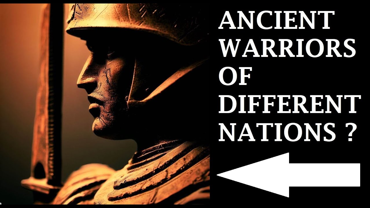 Asking Artificial Intelligence to Create 12 Ancient Warriors from Different Civilizations