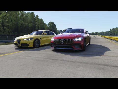 Mercedes-Benz GT63S AMG vs Sports Cars at Monza Full Course