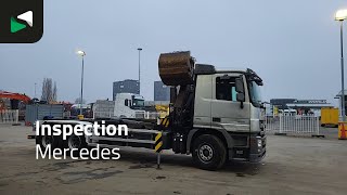 Mercedes-Benz Actros 2532 6X2 NL-Truck HMF 1643 Z2 Crane Kran 21 tons VDL Hook hook lift truck | Image 4 - Autoline
