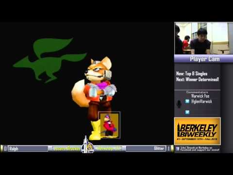 SAB Fa15 Bi-Weekly #1 - Winners Finals: Ralph (Falco) vs Glitter (Fox)