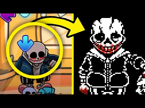 References in FNF Skeleton Bros | Chara, Sans & Papyrus