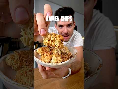 EXTRA CRISPY RAMEN CHIPS #recipe #recipes #airfryer