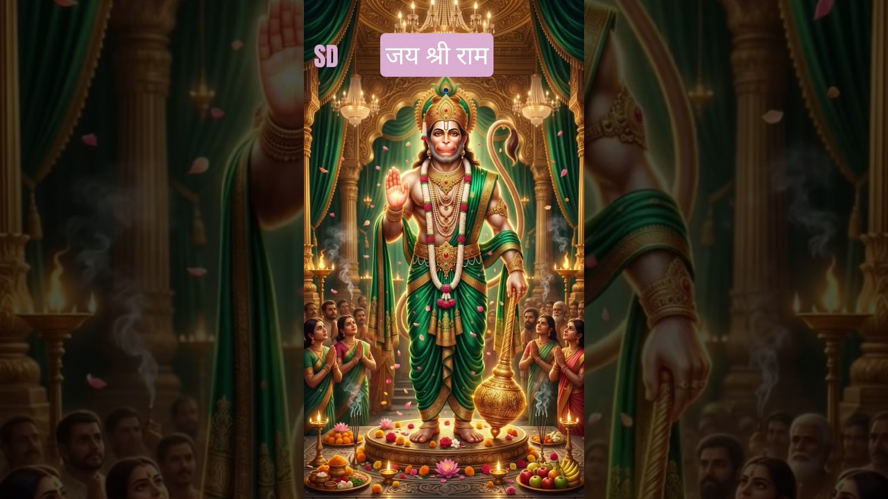 🙏वीर हनुमत का वह राम बड़ा प्यारा🙏🚩#hanuman #bajrangbali #jaishreeram #shortsfeed #viralshorts #hindu
