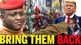 AFRICAN LEADERS FULL PANIC, Traoré Congratulates Trump Over U.S. Birth-Tourism Crackdown,