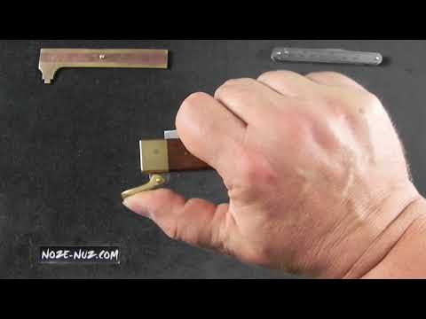 OTT05 OTTER-Messer Safety Knife Sapeli