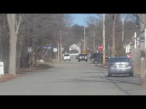 Short clip of CSX B733 at Leonard Street, Foxboro MA