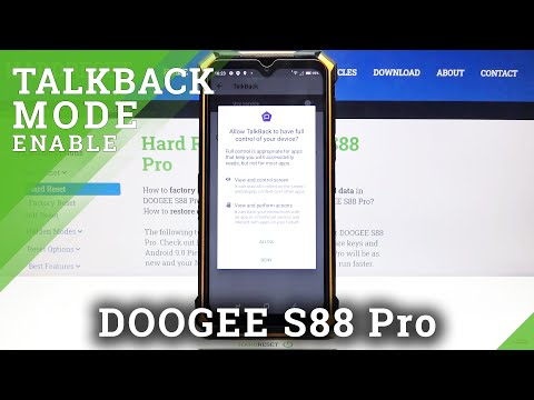 How to Enable TalkBack Mode in DOOGEE S88 Pro – Activate Screen Reader