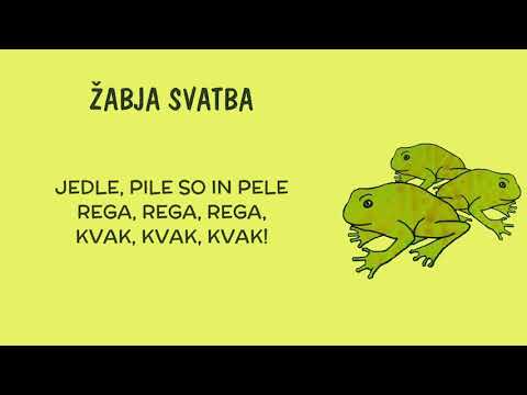 Žabja svatba (Zbirka Zvonček, Album Čip Čiri Bum!)