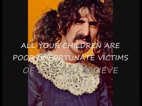 Frank Zappa -  What's the ugliest part of your body? (lyrics on clip)