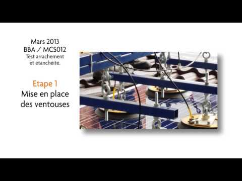 GSE IN-ROOF SYSTEM - Tests MCS012 (Certification BBA_UK)