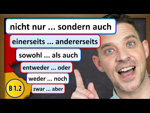 Zweiteilige Konnektoren | Alle Doppelkonjunktionen B1/B2