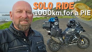 Solo motorcycle Touring over 1000km for a Pie - BMW R 1250 GS