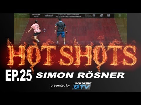 Squash : Hotshots - Simon Rosner US Open 2012 EP25