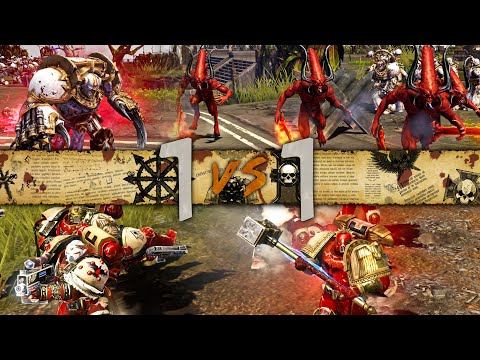 Warhammer 40,000: Dawn of War 2 - 1v1 | AG91 - Chaos Lord [vs] ASGARD - Force Commander
