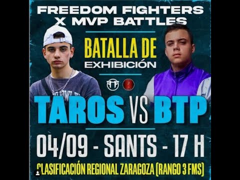 TAROS vs BTP | 🔝 BATALLA DE EXHIBICIÓN 🔝