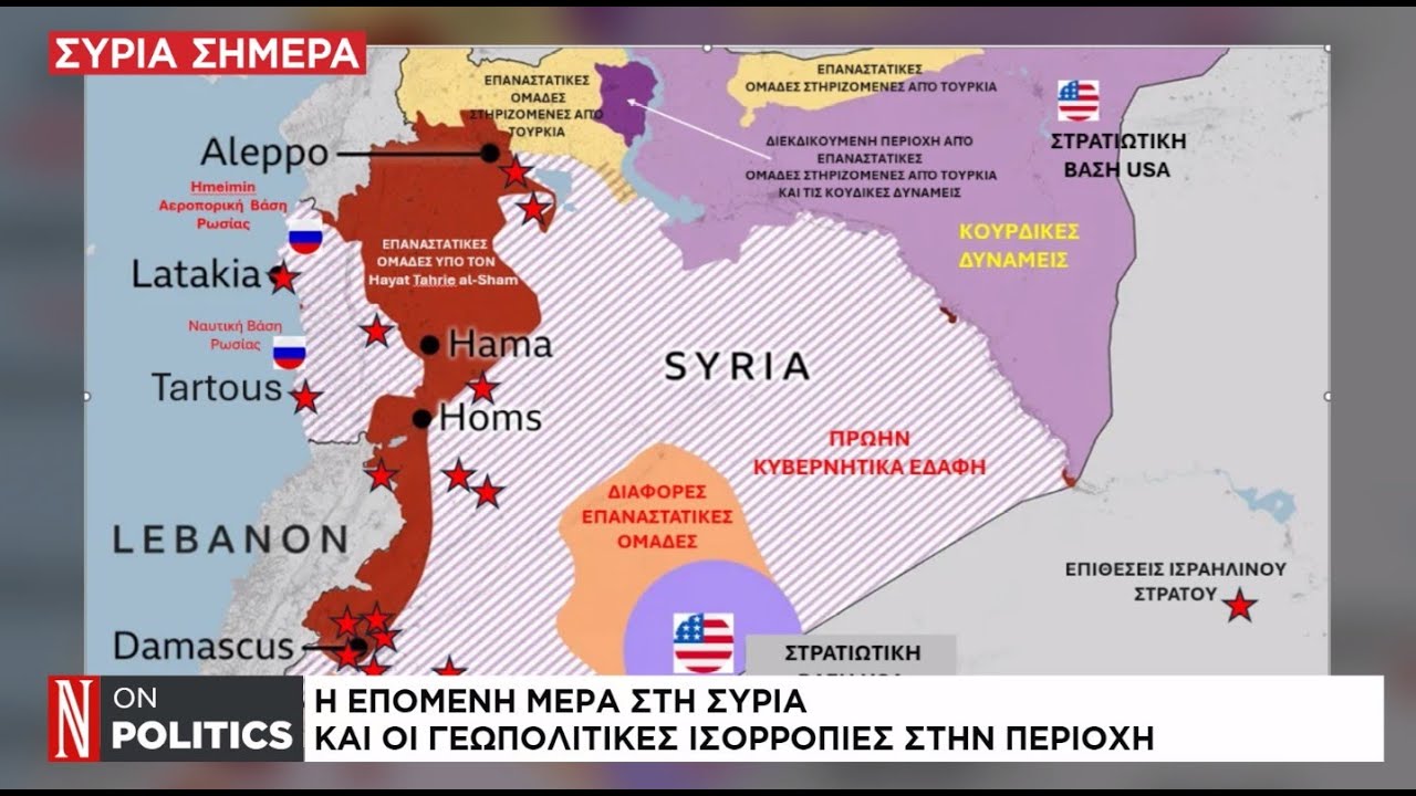 Η επόμενη μέρα στη Συρία και οι γεωπολιτικές ισορροπίες - Γιατί ο Τραμπ θέλει τη Γροιλανδία