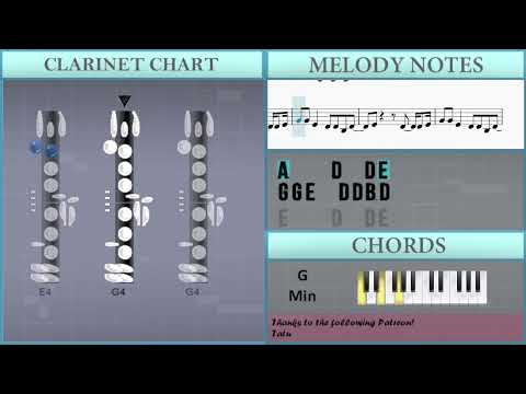 How to play Changes by Charlie Puth on Clarinet (Tutorial)
