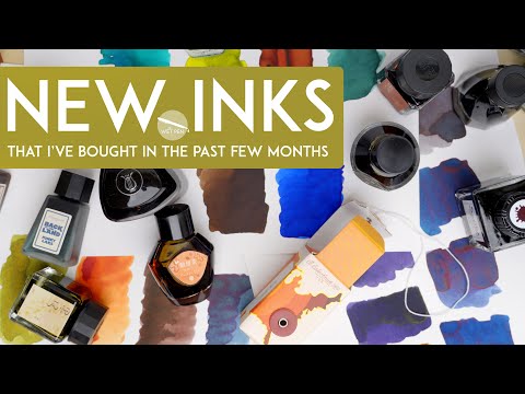 Ink Roundup: Some Interesting New Inks in my Collection