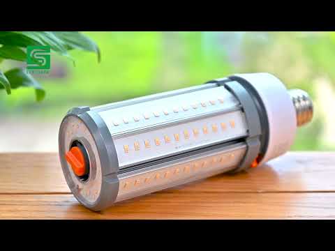 Colshine power and CCT adjustable LED corn light with sensor