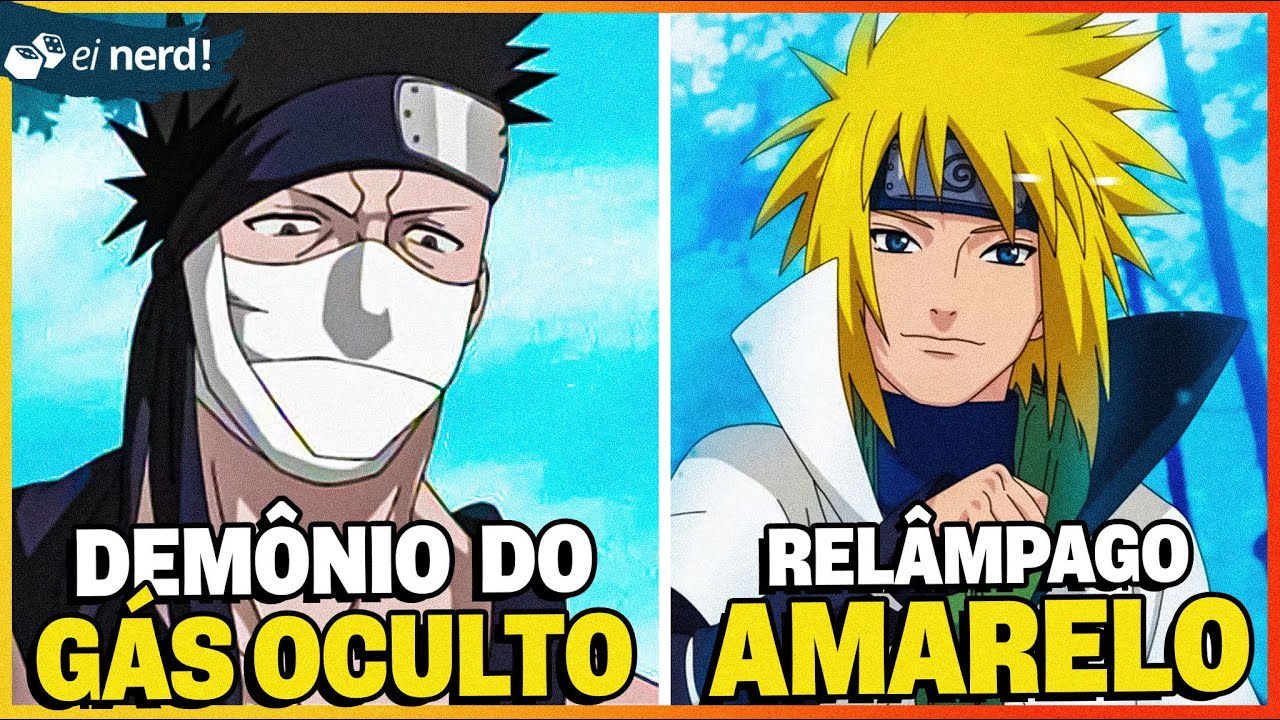 PERSONAGENS DE NARUTO COM TÍTULOS CASCA-GROSSA
