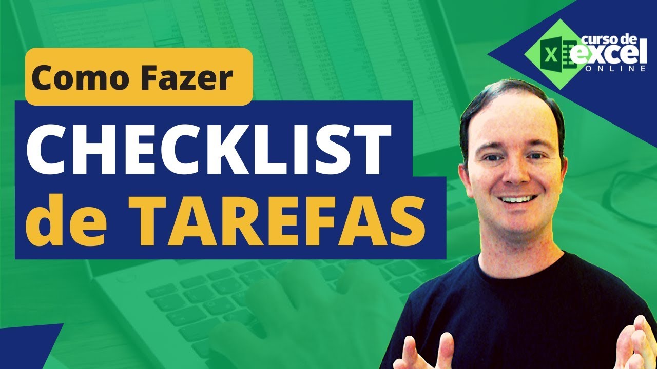 Como Fazer CHECKLIST de TAREFAS no EXCEL | Curso de Excel OnLine