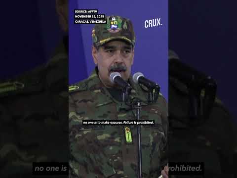 Watch: Maduro Wields Bolivar’s Sword, Says "Colony Never Again" Amid US 'threat'