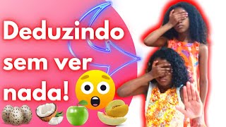 Experimentando vrios sabores sem ver nada, o ltimo  o mais difcil.