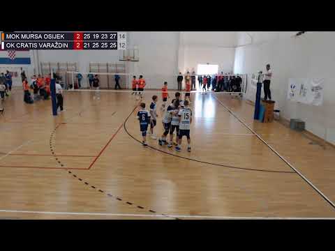 6.4.2025. PH MLAĐI KADETI, ZA TREĆE MJESTO, MOK MURSA OSIJEK - OK CRATIS VARAŽDIN