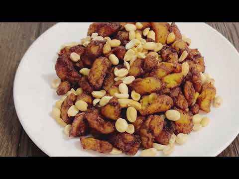 Ghanaian Street Style Kelewele | Spicy Sweet Ripe Plantain | KELEWELE